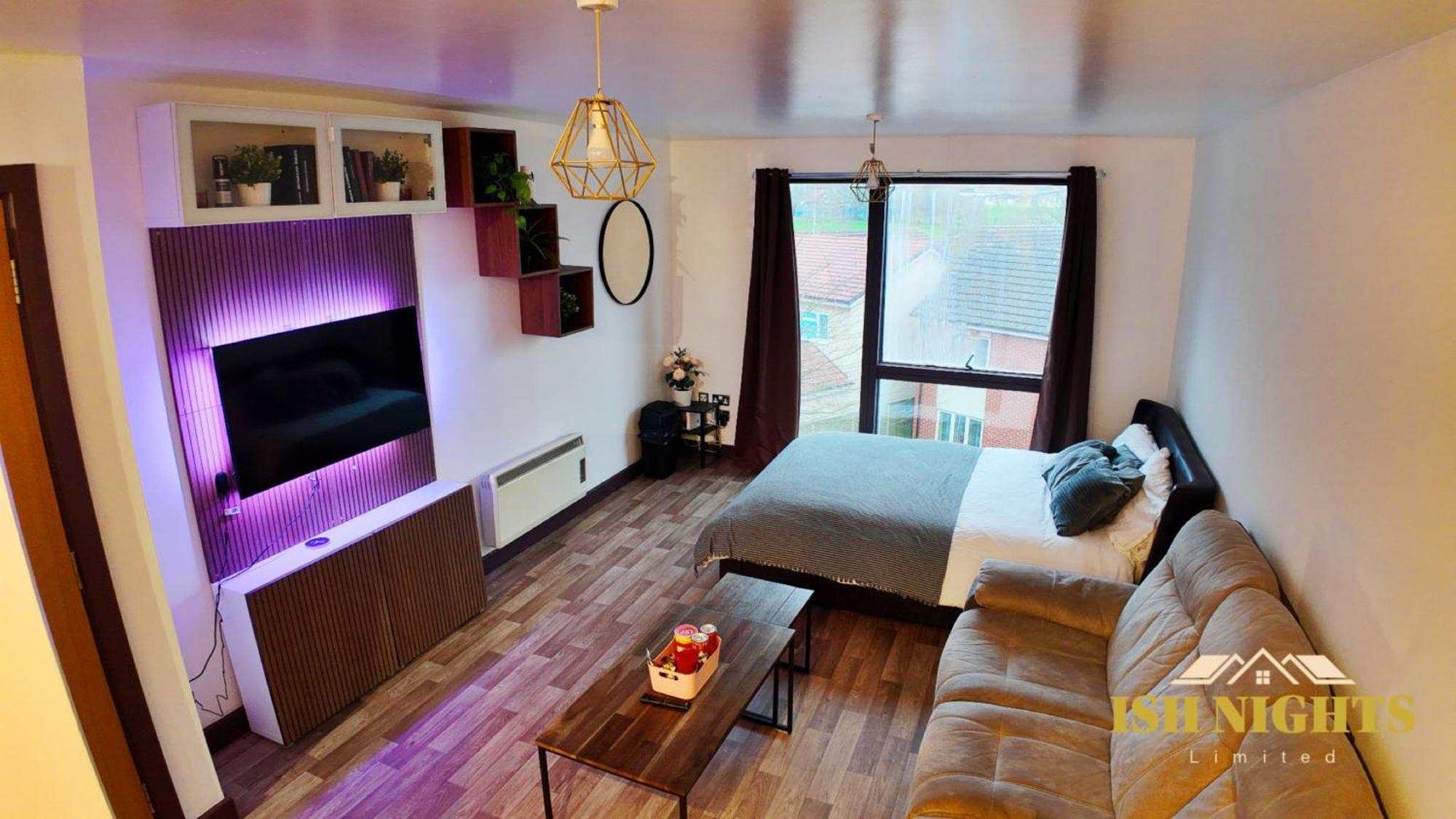 Luxurious Birmingham City Apartment 外观 照片